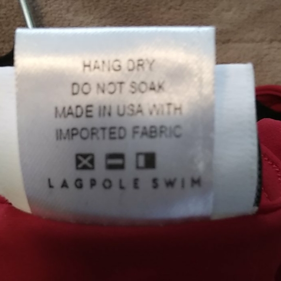 Women's Flagpole Swim Form Fitting Swim Dress - Picture 7 of 7